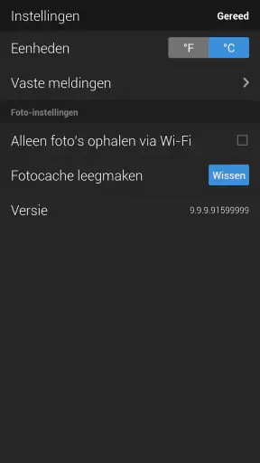 Yahoo Weer screenshot