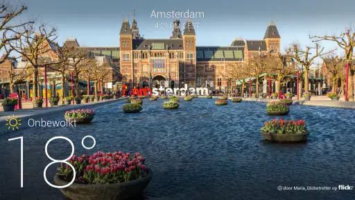 Yahoo Weer screenshot