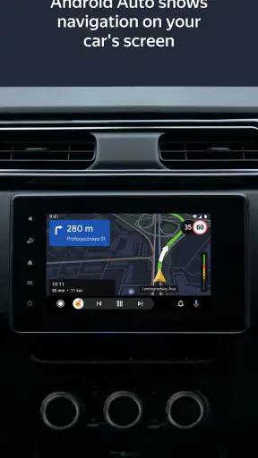 Yandex Navigator screenshot