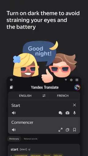Yandex Translate screenshot