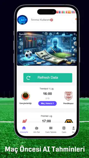 Yapay Zeka Maç Tahminleri screenshot