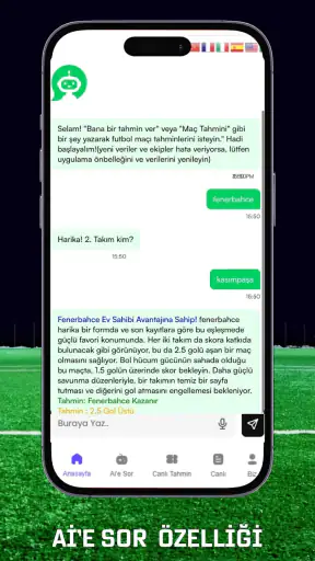 Yapay Zeka Maç Tahminleri screenshot
