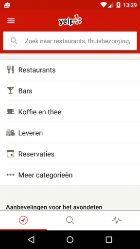 Yelp screenshot