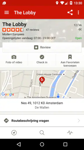 Yelp screenshot