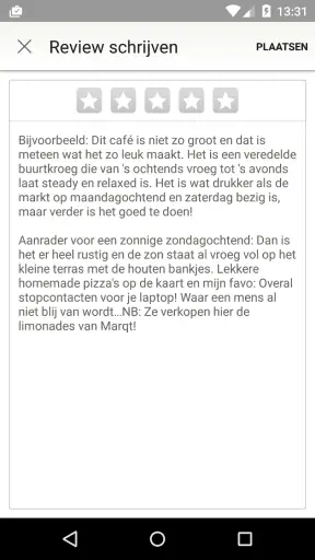 Yelp screenshot