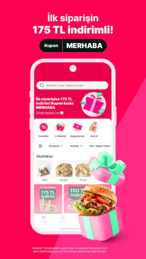 Yemeksepeti - Yemek & Market screenshot