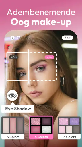 YouCam Makeup: Gezichtseditor screenshot