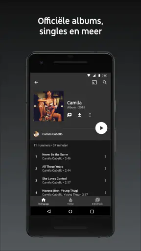 YouTube Music screenshot