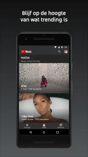 YouTube Music screenshot