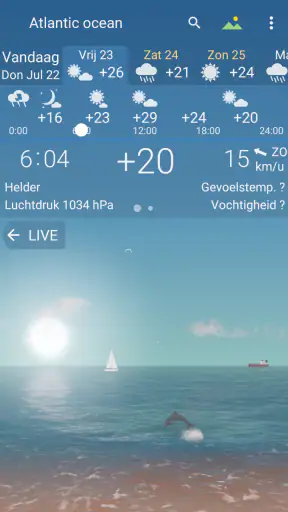 YoWindow Weer screenshot