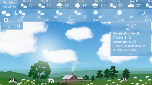 YoWindow Weer screenshot