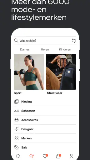 Zalando – online shopping screenshot