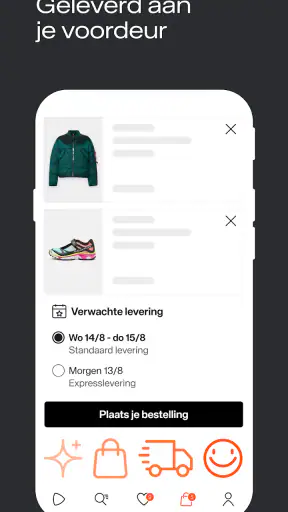 Zalando – online shopping screenshot