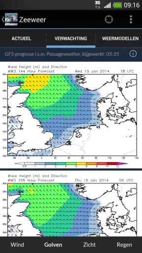 Zeeweer - Maritieme app screenshot