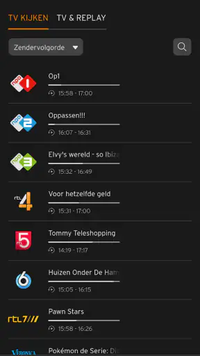 Ziggo GO screenshot