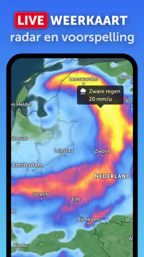 Zoom Earth - Weer Radar Live screenshot