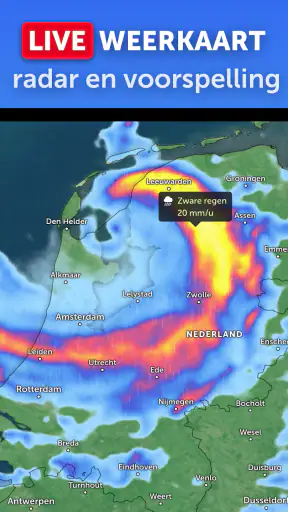 Zoom Earth - Weer Radar Live screenshot