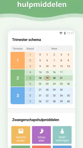 Zwangerschap screenshot
