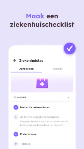 Zwangerschap app - Momly screenshot
