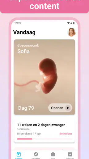 Zwangerschap + | Pregnancy App screenshot