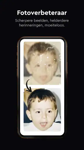 Zwart-wit foto, retro cam screenshot