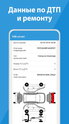 База РФ — проверка авто по VIN screenshot