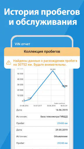 База РФ — проверка авто по VIN screenshot