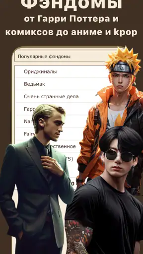 Книга Фанфиков screenshot