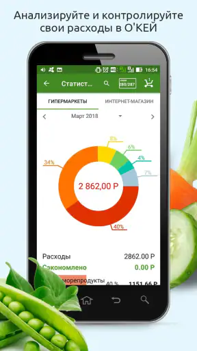 О'КЕЙ Гипермаркеты и доставка screenshot