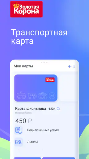 Транспортная карта screenshot