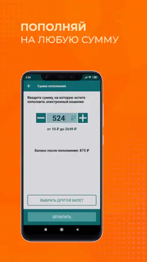 Тройка. Пополнение и проверка screenshot