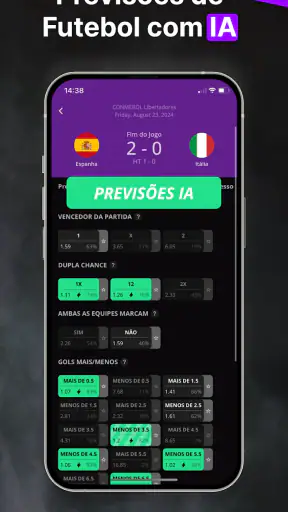 180Score Previsões de futebol screenshot
