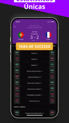 180Score Previsões de futebol screenshot
