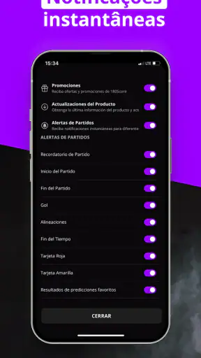 180Score Previsões de futebol screenshot
