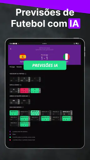 180Score Previsões de futebol screenshot