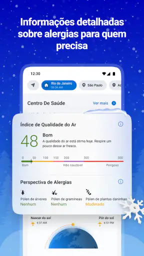1Weather: Previsões e Radar screenshot