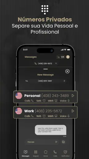 2nd Line+ eSIM Numero Virtual screenshot