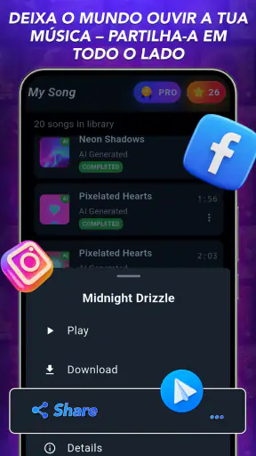3B Music AI - Song Generator screenshot