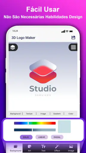 3D Logo Maker - Criar Logotipo screenshot