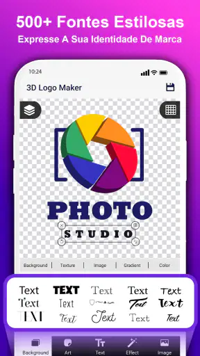 3D Logo Maker - Criar Logotipo screenshot