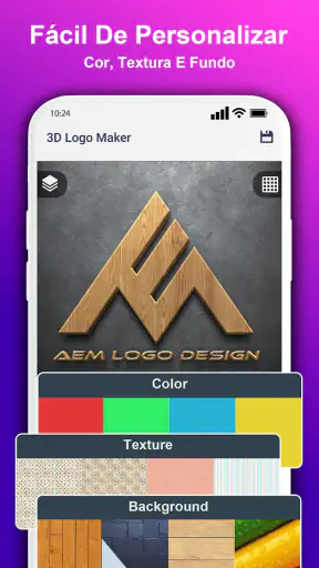 3D Logo Maker - Criar Logotipo screenshot