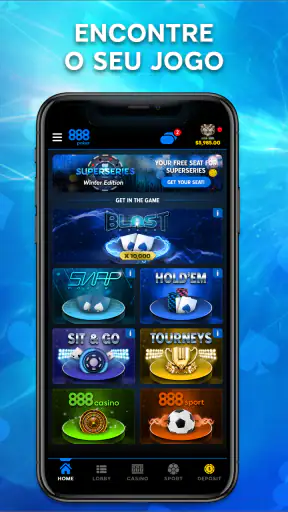 888 poker: Poker Dinheiro Real screenshot
