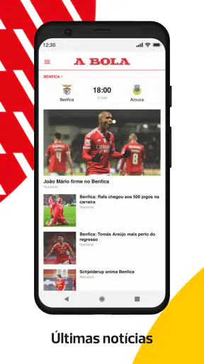 A BOLA screenshot