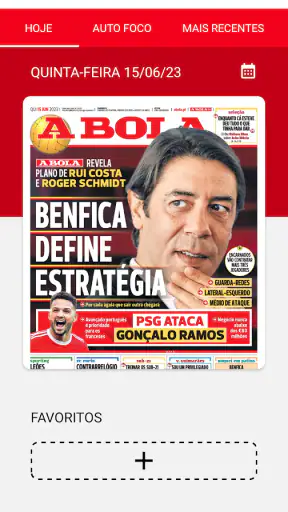 A BOLA – Edição Digital screenshot