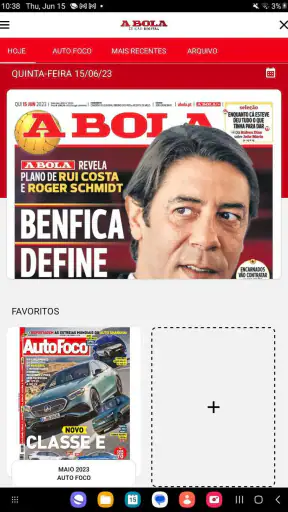 A BOLA – Edição Digital screenshot