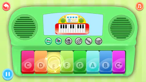 ABC Piano-Música para crianças screenshot