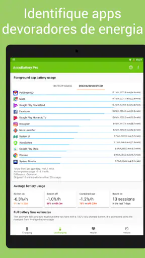 Accu​Battery - Bateria screenshot