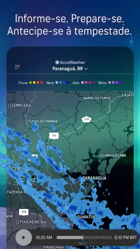 AccuWeather: Radar ao vivo screenshot