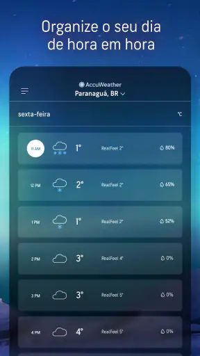 AccuWeather: Radar ao vivo screenshot