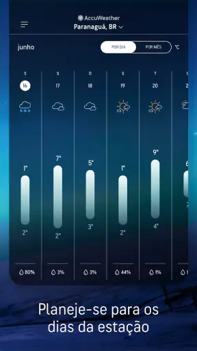 AccuWeather: Radar ao vivo screenshot